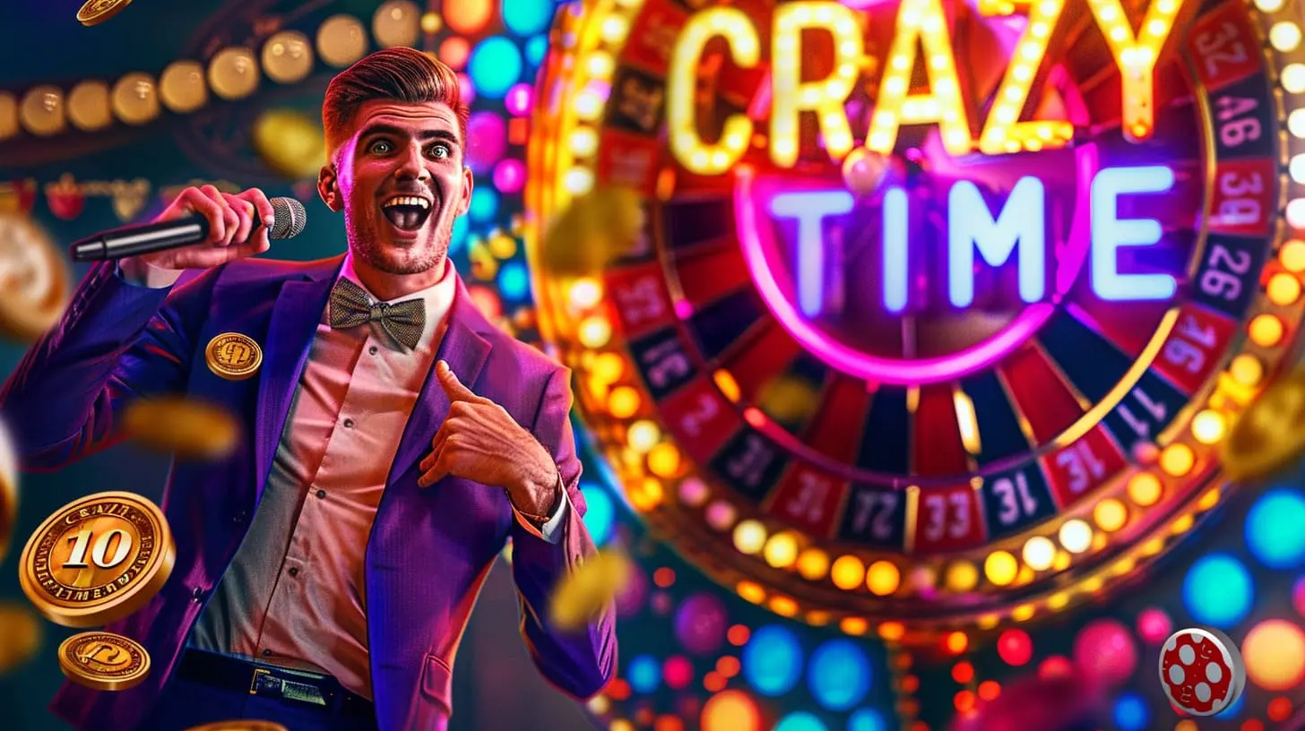 711PHP Crazy Time casino game with colorful design